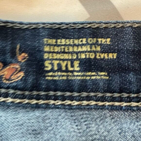 Mavi Molly Bootcut Jeans Indigo Blue Denim Regular Rise Super Soft 32 - Picture 7 of 11